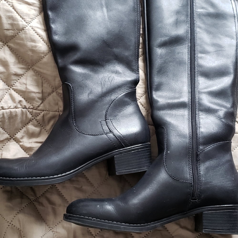 Franco Sarto Becky Leather Boots